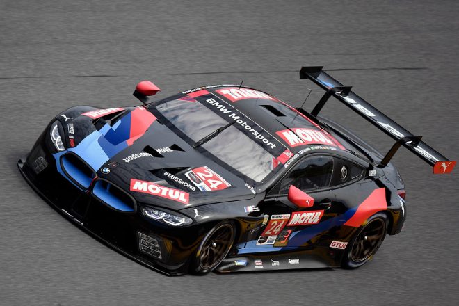 #24　BMWチームRLL／BMW M8 GTEジョン・エドワーズ／イェッセ・クローン／アウグスト・ファーフス／マルコ・ヴィットマン