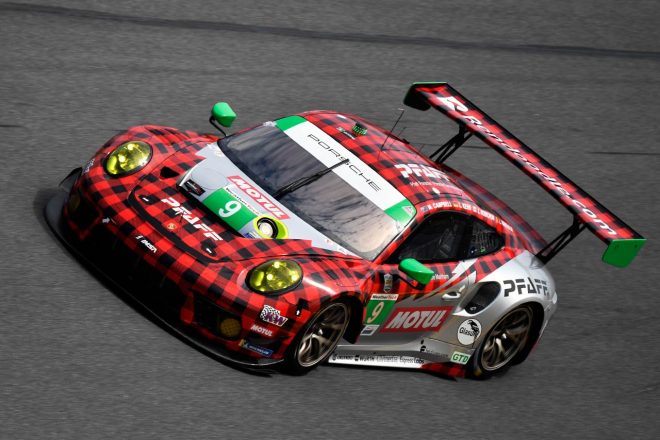 #9　パフ・モータースポーツ／ポルシェ911 GT3 Rザカリー・ロビション／ローレンス・ファントール／ラーズ・カーン／マット・キャンベル
