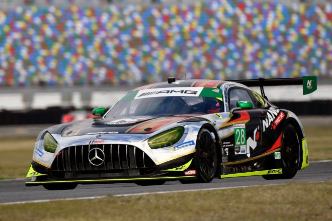 #28　アレグラ・モータースポーツ／メルセデスAMG GT3ダニエル・モラド／マイケル・デ・ケサダ／ビリー・ジョンソン／マキシ・ブーク