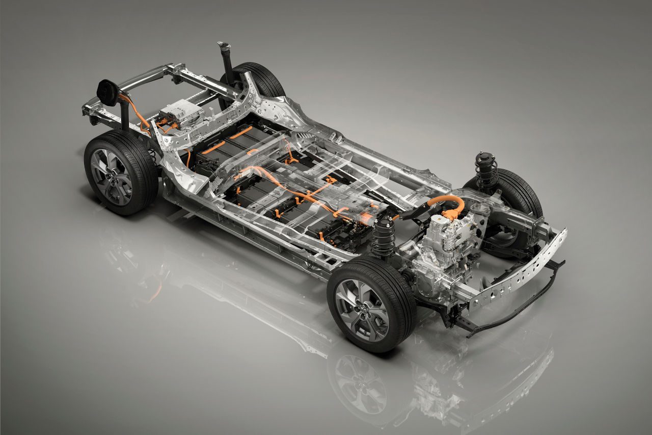 マツダmx 30 Evモデル システム構造 マツダ初の量産電気自動車 Mazda Mx 30 Ev Model 1月28日発売の画像 写真 5 Autosport Web