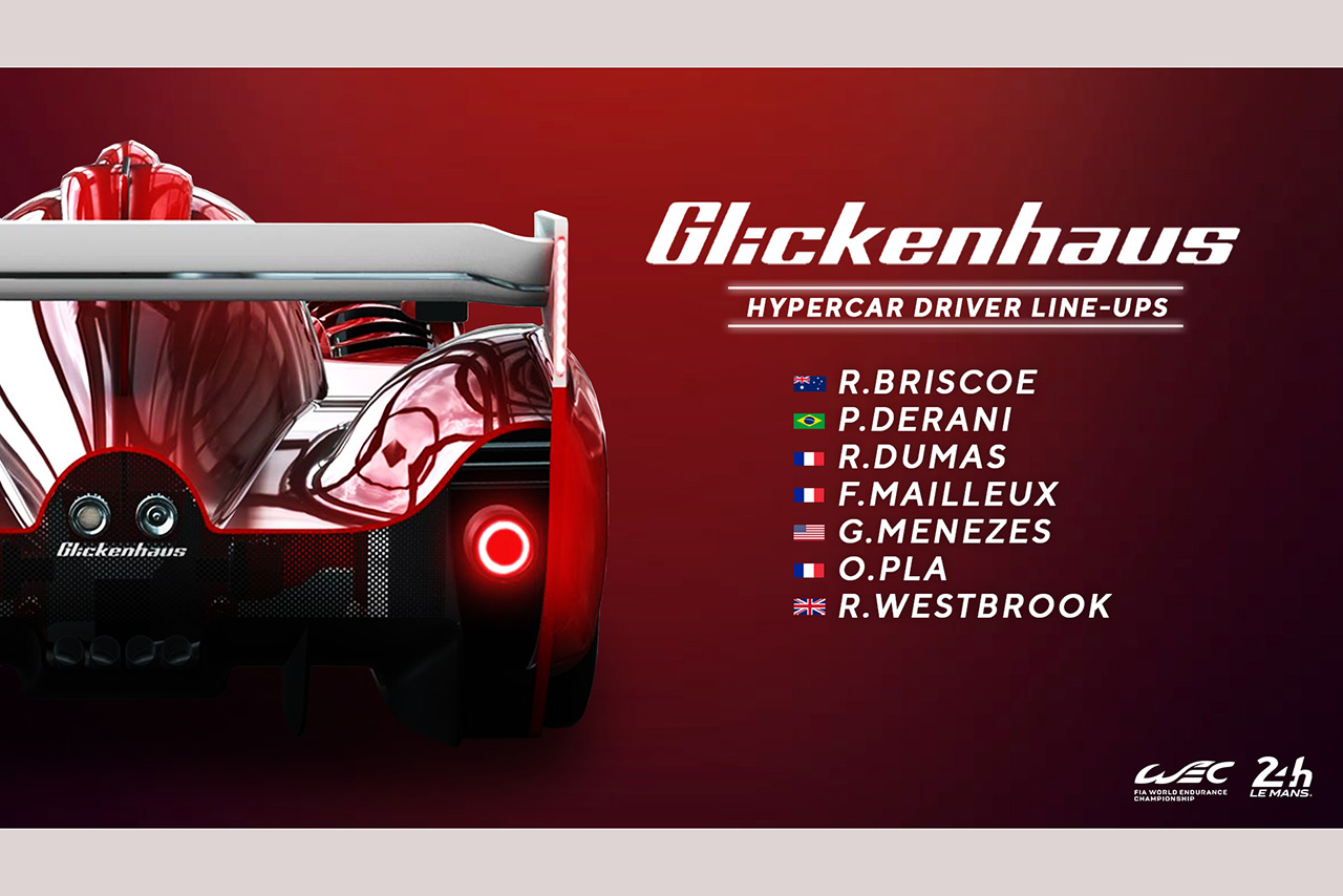 グリッケンハウスLMHのドライバーラインアップ