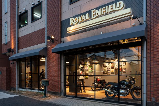 ロイヤルエンフィールドの日本初ブランドショールーム『Royal Enfield Tokyo Show Room』