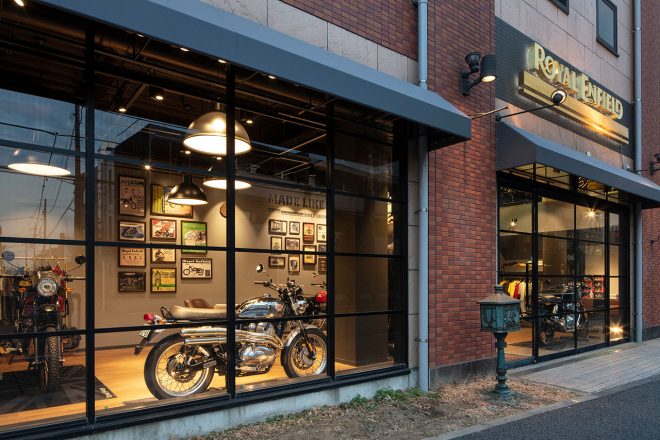 ロイヤルエンフィールドの日本初ブランドショールーム『Royal Enfield Tokyo Show Room』