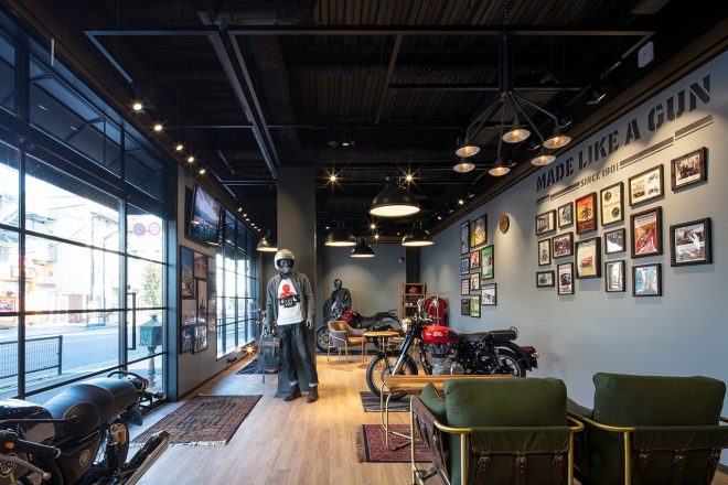 ロイヤルエンフィールドの日本初ブランドショールーム『Royal Enfield Tokyo Show Room』