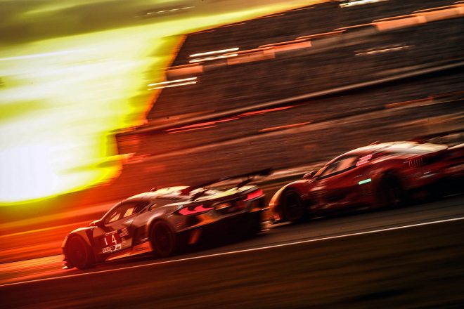 GTLMクラスの首位をゆく4号車シボレー・コルベットC8.R