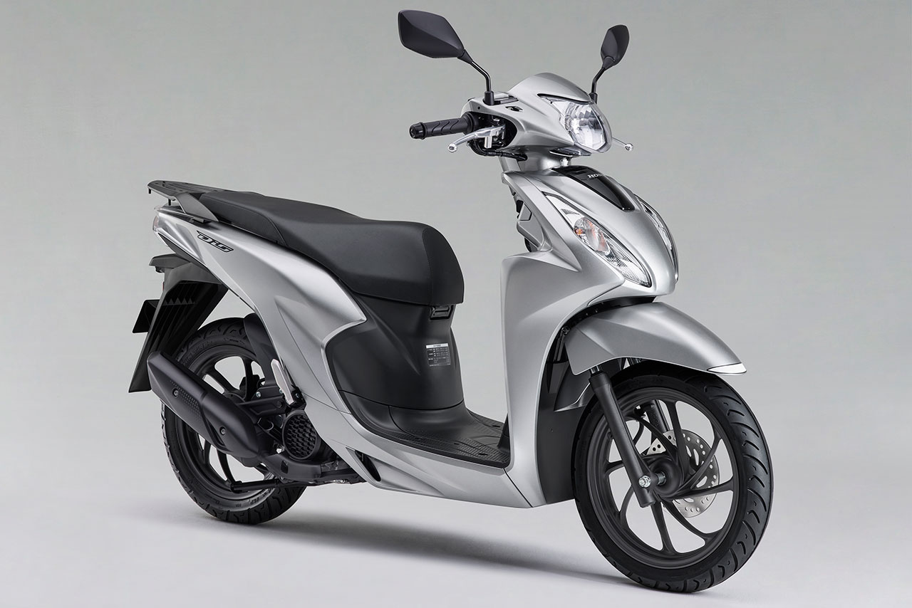 ホンダDio110 ディセントシルバーメタリック