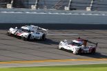 3位となった55号車マツダRT24-Pと、2位でフィニッシュした48号車キャデラックDPi-V.R