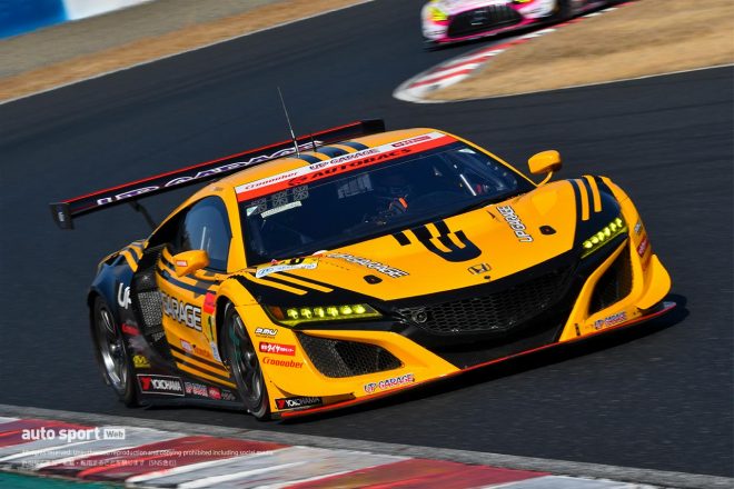 GT3特別スポーツ走行でのTEAM UPGARAGEのホンダNSX GT3