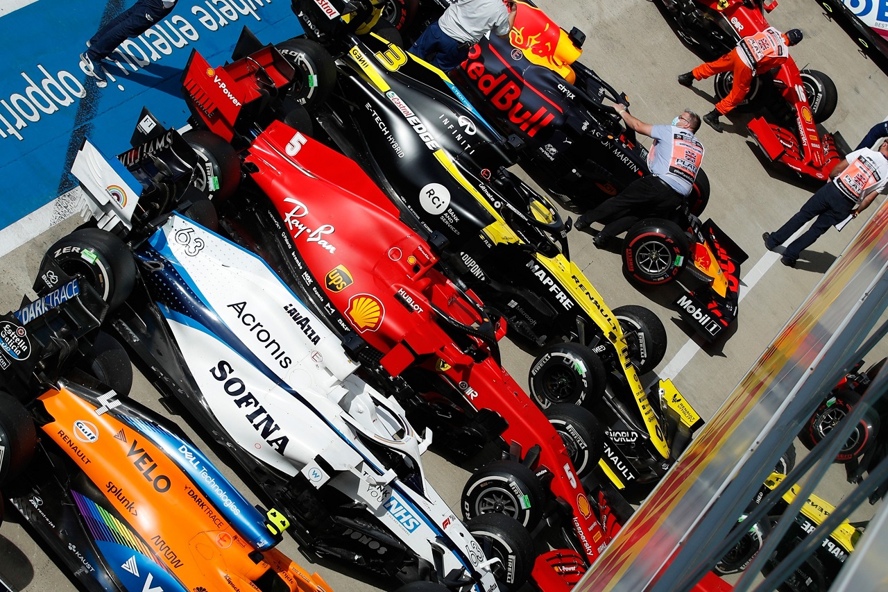 2020年F1イギリスGPパルクフェルメ