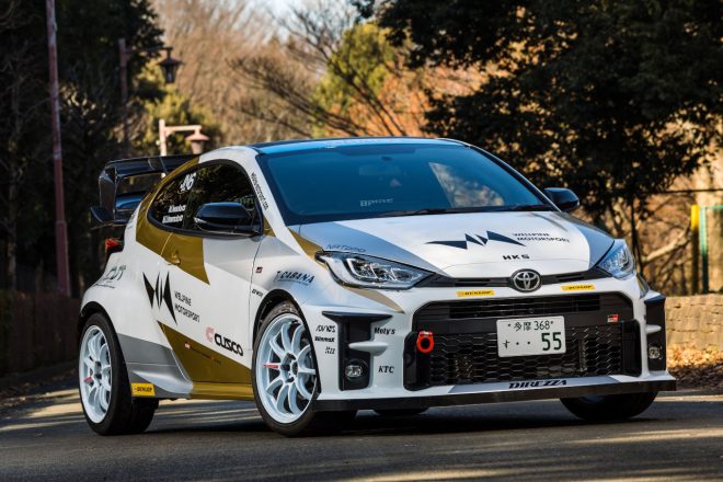 ウェルパインモータースポーツが全日本ラリー選手権に投入するGRヤリス RS