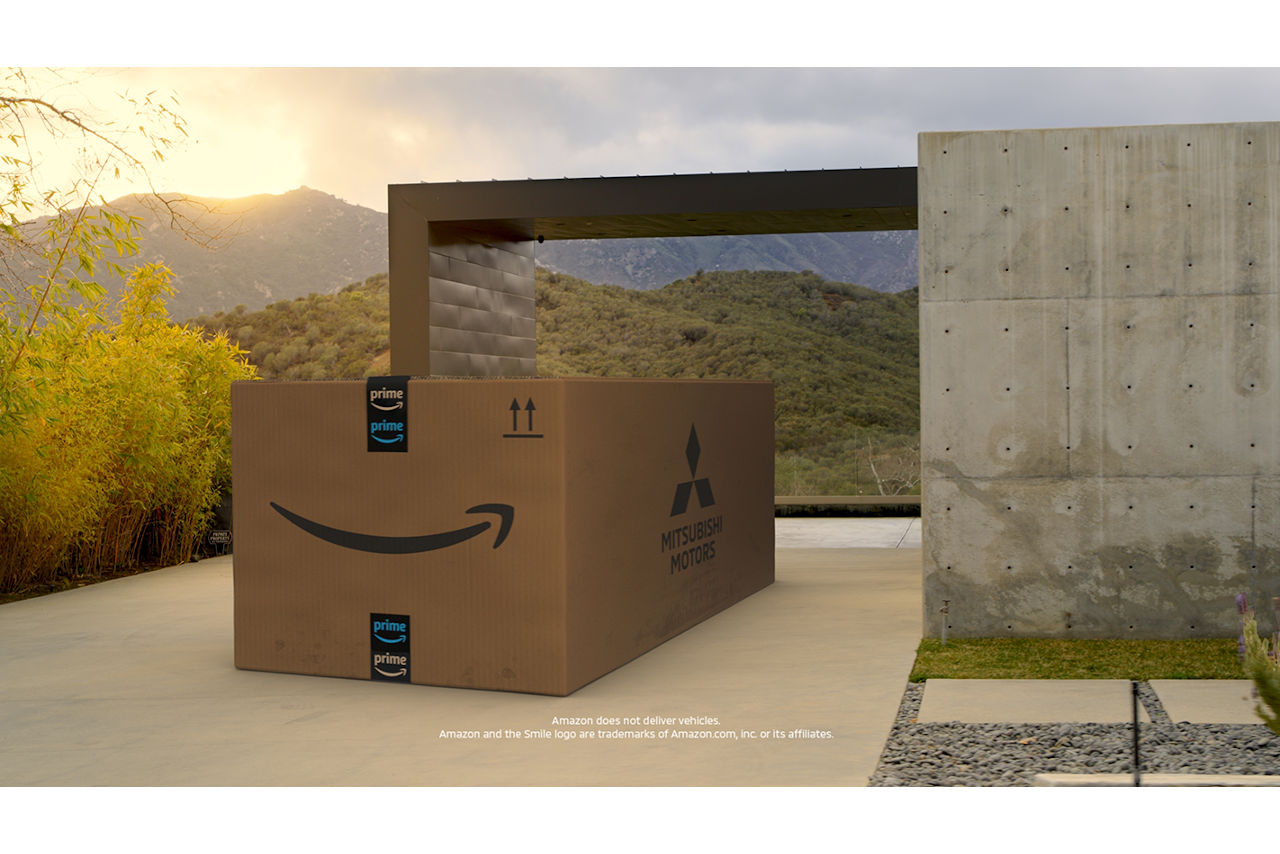 新型アウトランダーのオンライン発表は、日本時間2月17日8時からAmazon Liveで行われる。