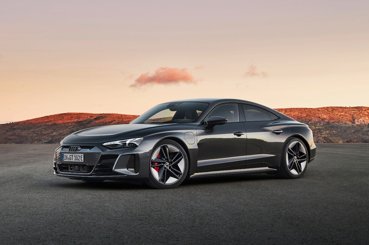 2021年2月9日に世界初公開されたアウディRS e-tron GT