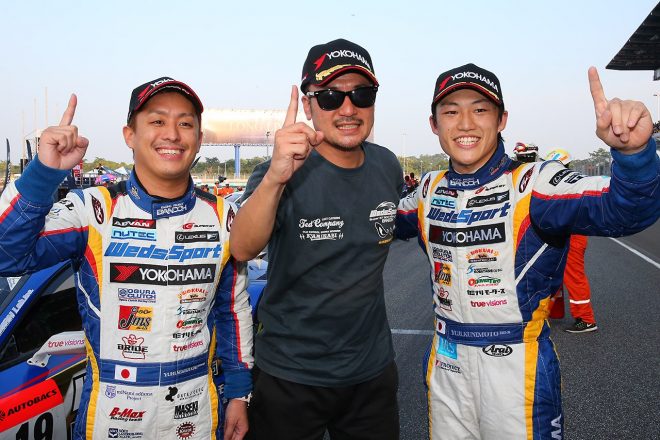 GT500参戦6年目のレーシングプロジェクトバンドウが初のポール・トゥ・ウインを達成。