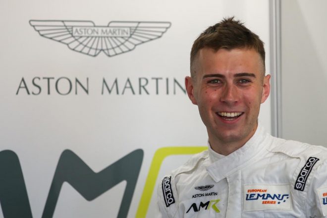 アストンマーティン・ワークスドライバーのロス・ガン