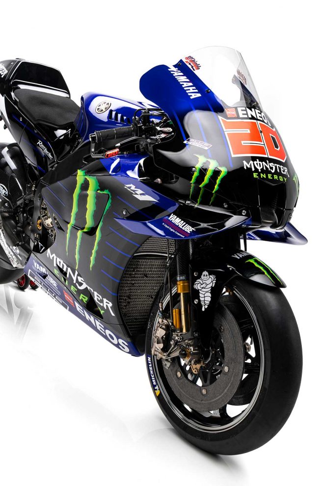 2021年MotoGP：ヤマハYZR-M1（モンスターエナジー・ヤマハMotoGP）