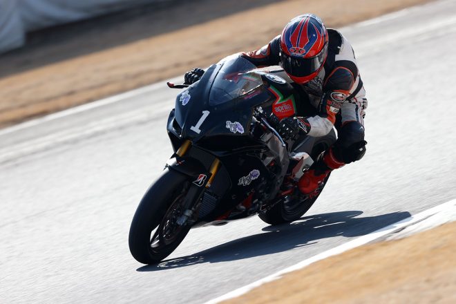 2021年全日本ロード JSB1000クラス：江口謙（RankUp Aprilia）