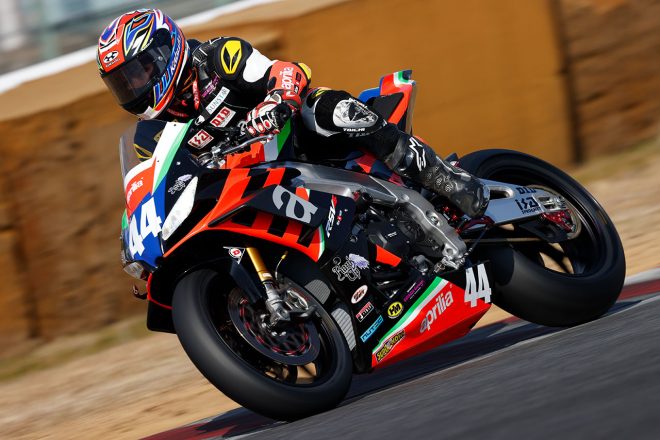 2021年全日本ロード ST1000クラス：梶山知輝（RankUp Aprilia）