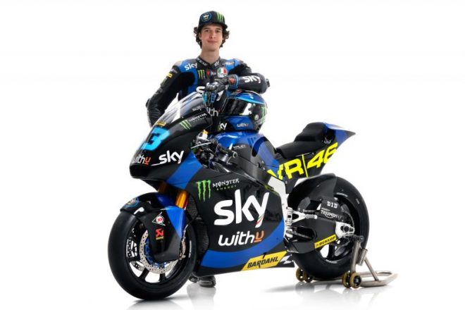 2021年MotoGP：Moto2クラス　セレスティーノ・ビエッティ（スカイ・レーシング・チーム・VR46）