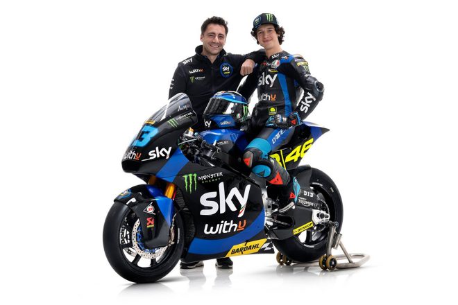 2021年MotoGP：Moto2クラス　セレスティーノ・ビエッティ（スカイ・レーシング・チーム・VR46）
