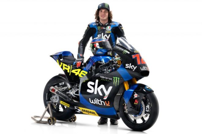 2021年MotoGP：Moto2クラス　マルコ・ベゼッチ（スカイ・レーシング・チーム・VR46）