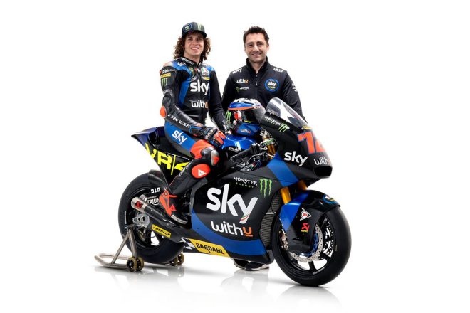 2021年MotoGP：Moto2クラス　マルコ・ベゼッチ（スカイ・レーシング・チーム・VR46）