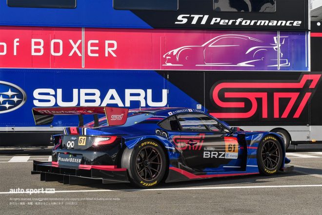 2021年のスーパーGTに参戦する新型スバルBRZ GT300