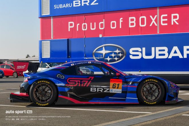 2021年のスーパーGTに参戦する新型スバルBRZ GT300