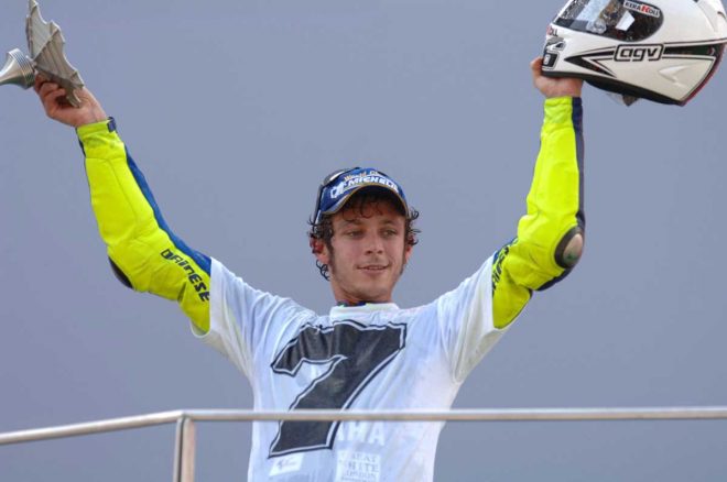 2005年MotoGP：第13戦マレーシアGPでタイトル獲得したバレンティーノ・ロッシ