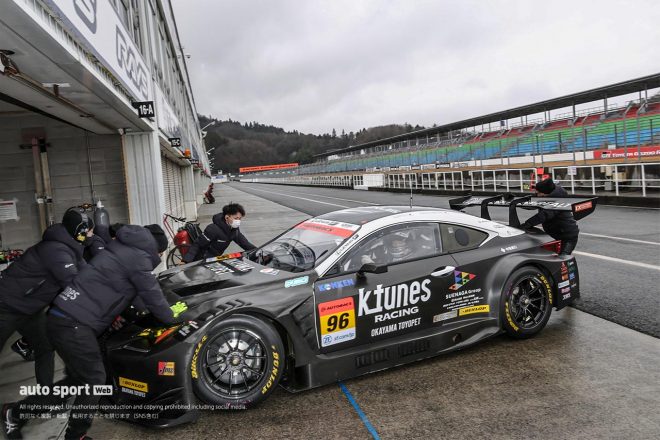 阪口晴南が乗り込むK-tunes RC F GT3