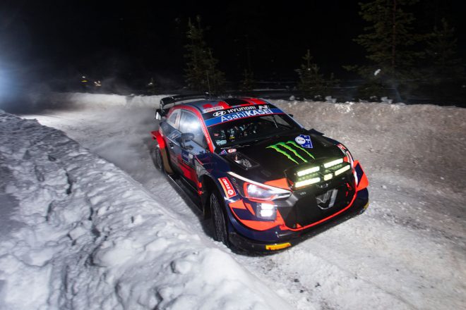 オリバー・ソルベルグ（ヒュンダイi20クーペWRC）　2021WRC第2戦アークティック