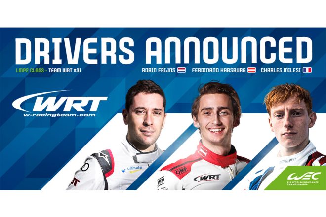 WRTのWEC・LMP2クラスのドライバーラインアップ