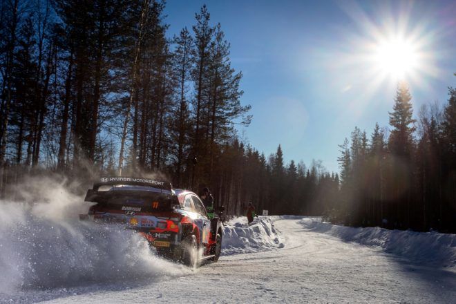 ティエリー・ヌービル(ヒュンダイi20クーペWRC) 2021WRC第2戦アークティック