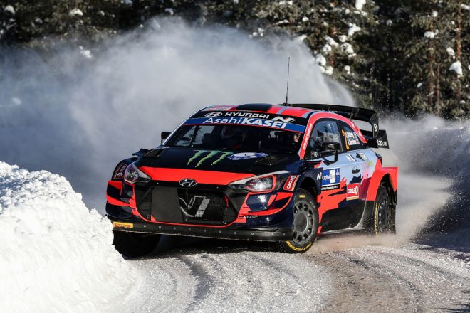 オリバー・ソルベルグ（ヒュンダイi20クーペWRC）　2021WRC第2戦アークティック