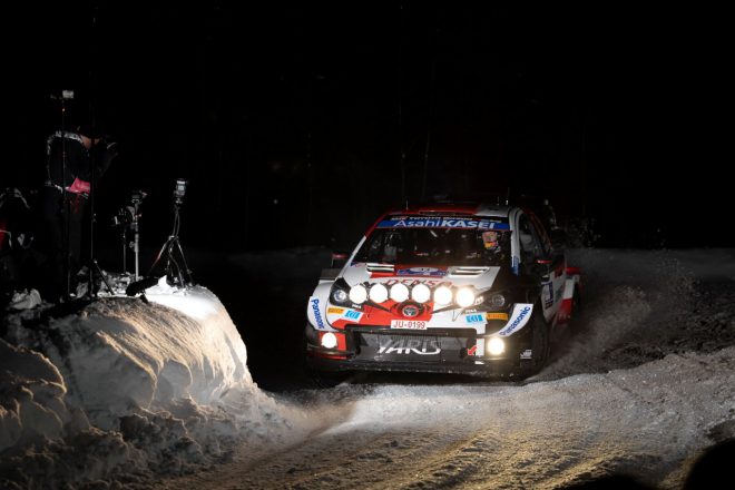 エルフィン・エバンス（トヨタ・ヤリスWRC）　2021WRC第2戦アークティック