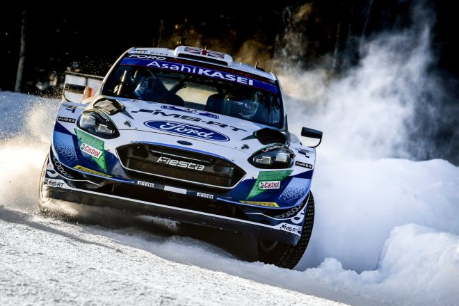 ガス・グリーンスミス（フォード・フィエスタWRC）　2021WRC第2戦アークティック