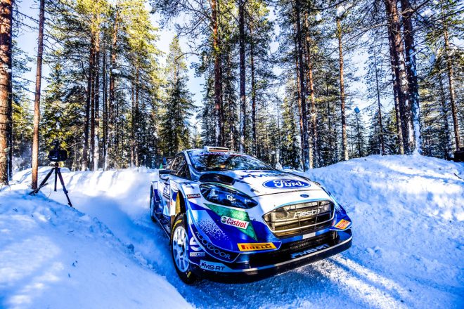 テーム・スニネン（フォード・フィエスタWRC）　2021WRC第2戦アークティック