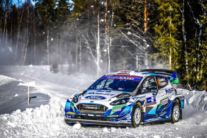 ガス・グリーンスミス（フォード・フィエスタWRC）　2021WRC第2戦アークティック