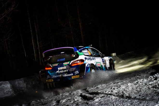 ガス・グリーンスミス（フォード・フィエスタWRC）　2021WRC第2戦アークティック