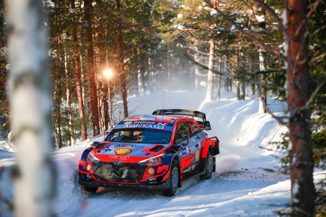 オット・タナク(ヒュンダイi20クーペWRC) 2021WRC第2戦アークティック
