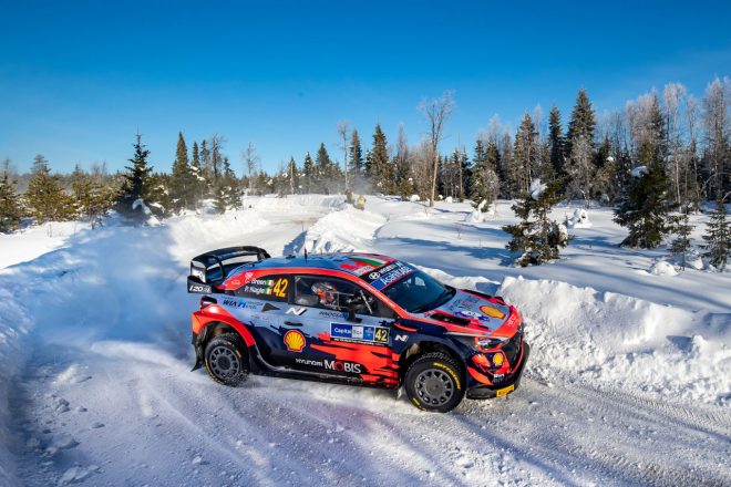 クレイグ・ブリーン（ヒュンダイi20クーペWRC）　2021WRC第2戦アークティック