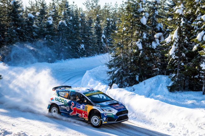 エイドリアン・フルモー（フォード・フィエスタ・ラリー2）　2021WRC第2戦アークティック