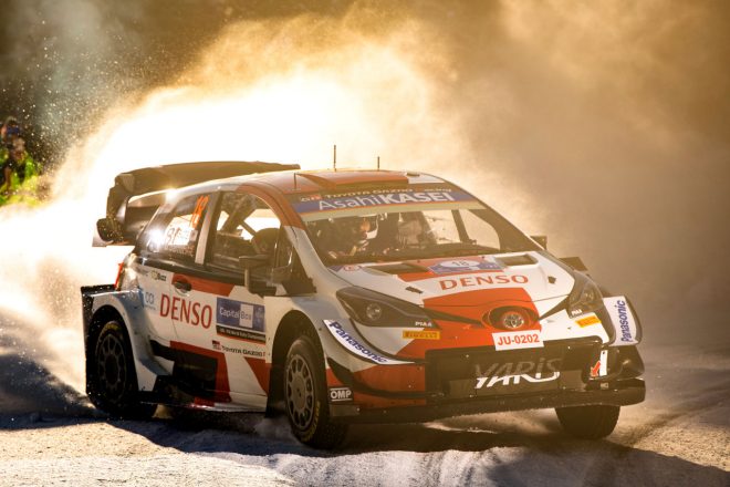 勝田貴元（トヨタ・ヤリスWRC）　2021WRC第2戦アークティック