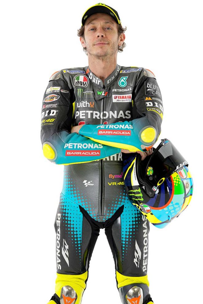 2021MotoGP：バレンティーノ・ロッシ（ペトロナス・ヤマハSRT）