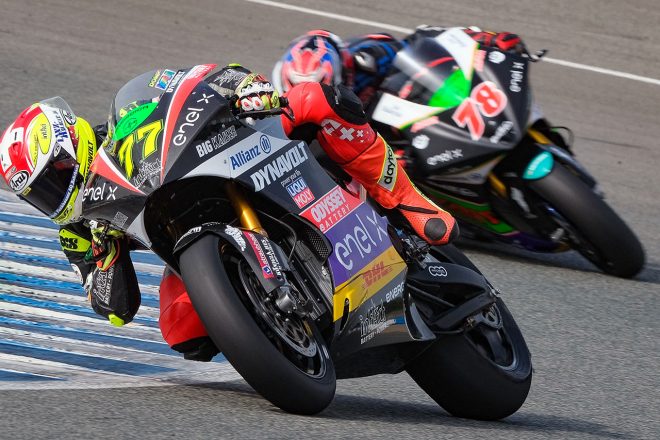 ドミニク・エガーター（DYNAVOLT INTACT GP）／2021MotoE第1回ヘレステスト