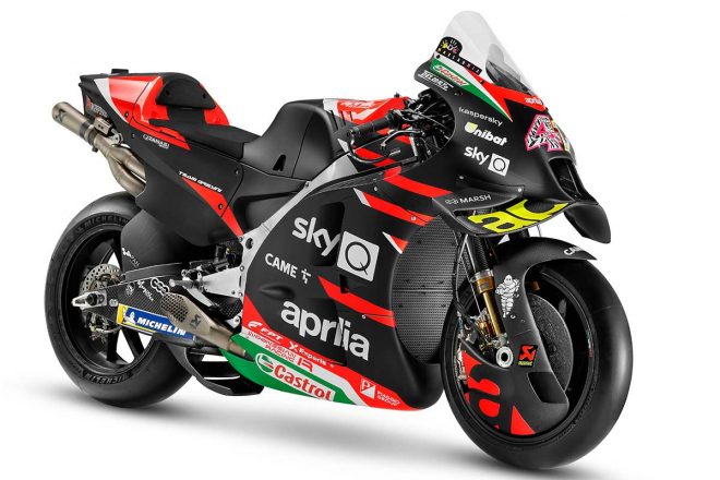 2021MotoGP：アプリリア・レーシング・チーム・グレシーニのRS-GP 21