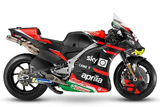 2021MotoGP：アプリリア・レーシング・チーム・グレシーニのRS-GP 21