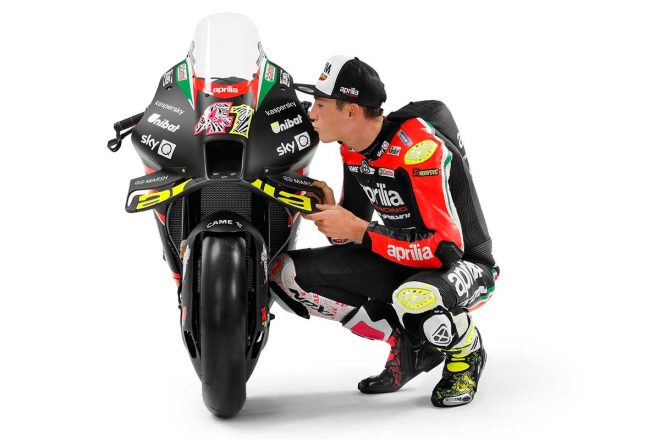 2021MotoGP：アレイシ・エスパルガロ（アプリリア・レーシング・チーム・グレシーニ）