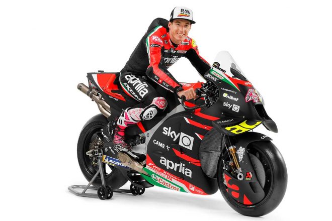 2021MotoGP：アレイシ・エスパルガロ（アプリリア・レーシング・チーム・グレシーニ）