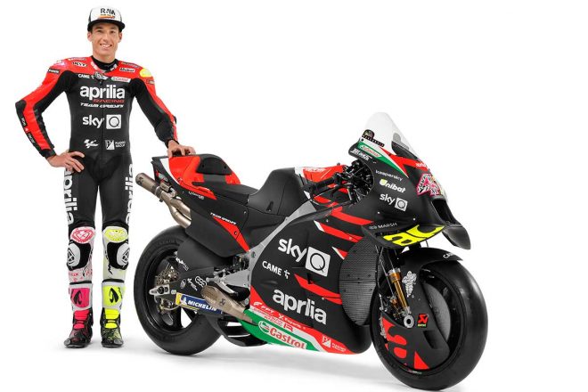 2021MotoGP：アレイシ・エスパルガロ（アプリリア・レーシング・チーム・グレシーニ）