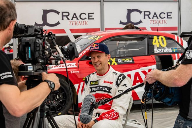 2020年は開幕直前にWorldRX復帰を決め、最後までドライバーズタイトル戦線に絡んだマティアス・エクストローム